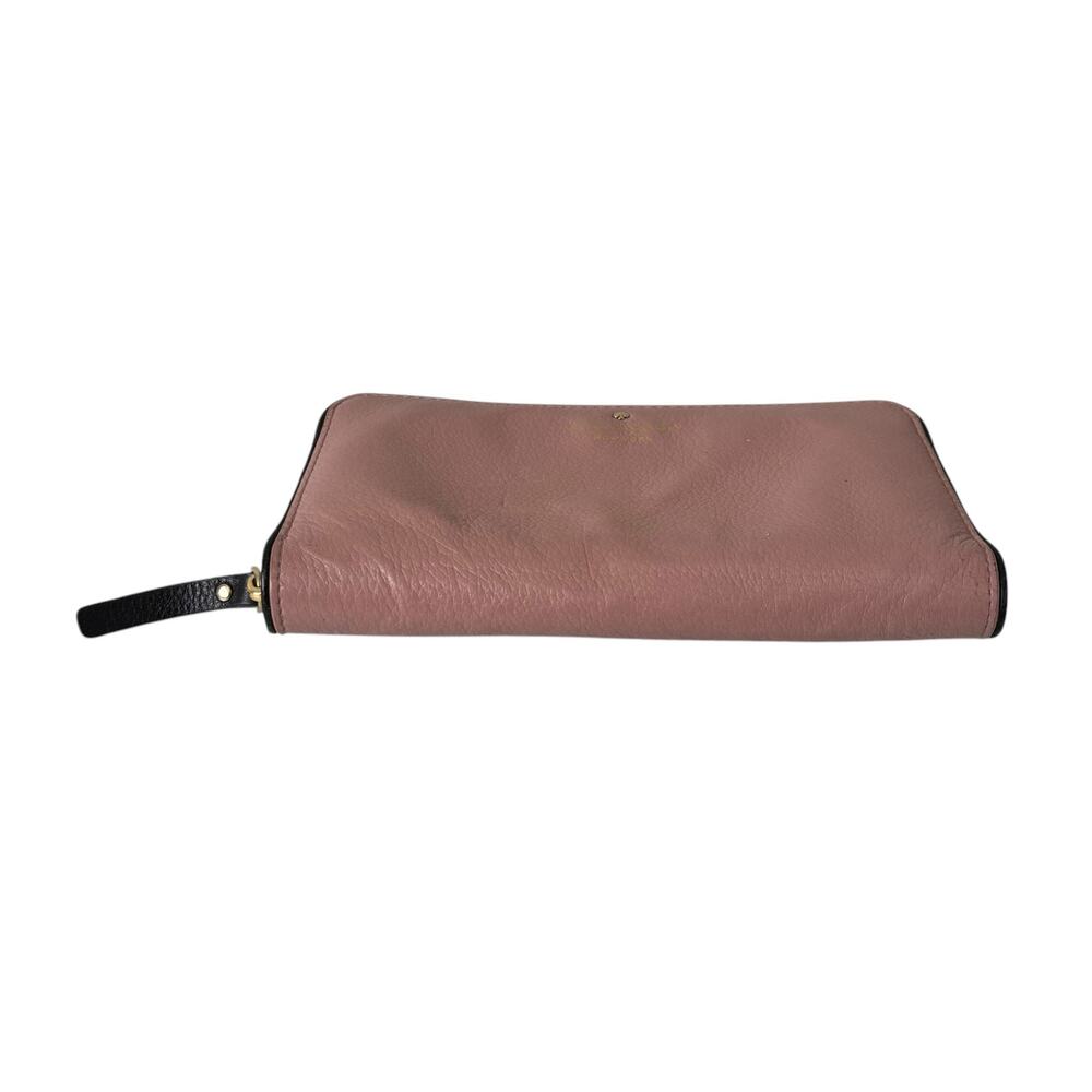 Kate Spade New York Cobble Hill Lacey Wallet Pink Mauve Leather Zip PWRU1801 - Picture 6 of 15